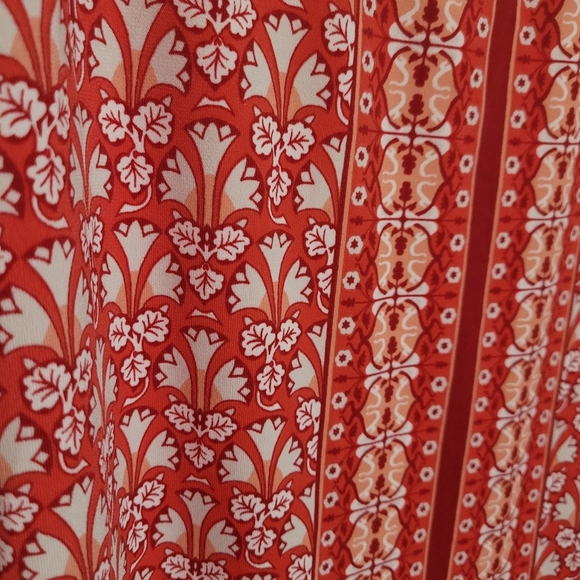 Max Studio Floral Print 3/4 Sleeve Dress Size‎ Small - Picture 2 of 6